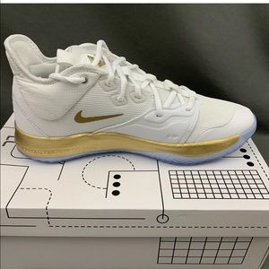 Nike PG 3 NASA Apollo White Basketball Shoe 10.5